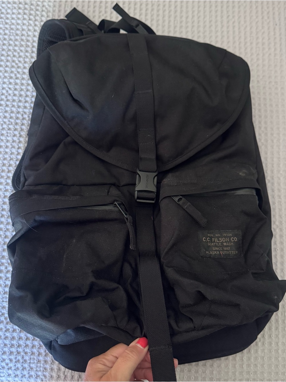 Filson backpack! Never used! Discontinued model!!